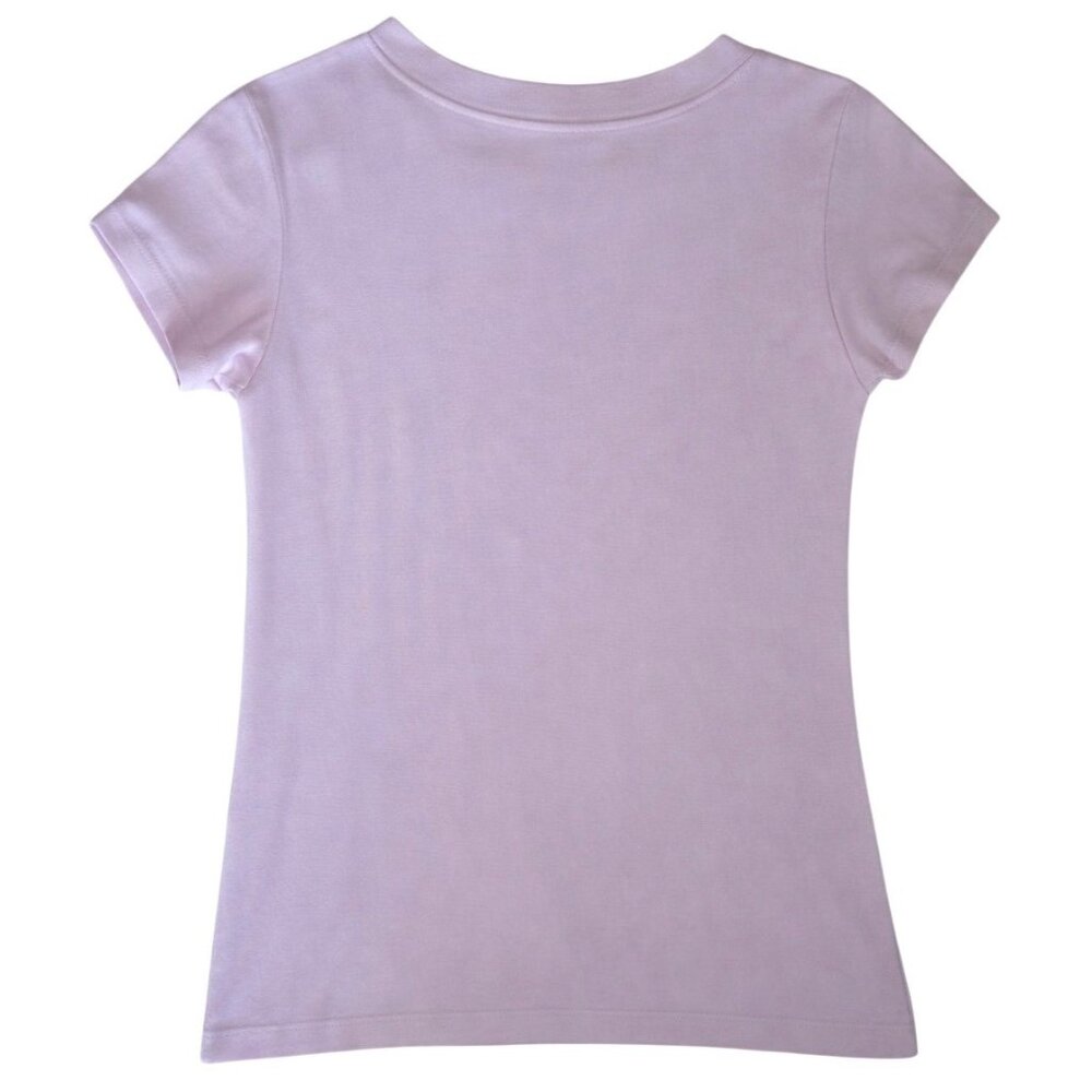 L’AGENCE Lilac Snow Cory Tee Shirt Medium New With Tags - Picture 3 of 10